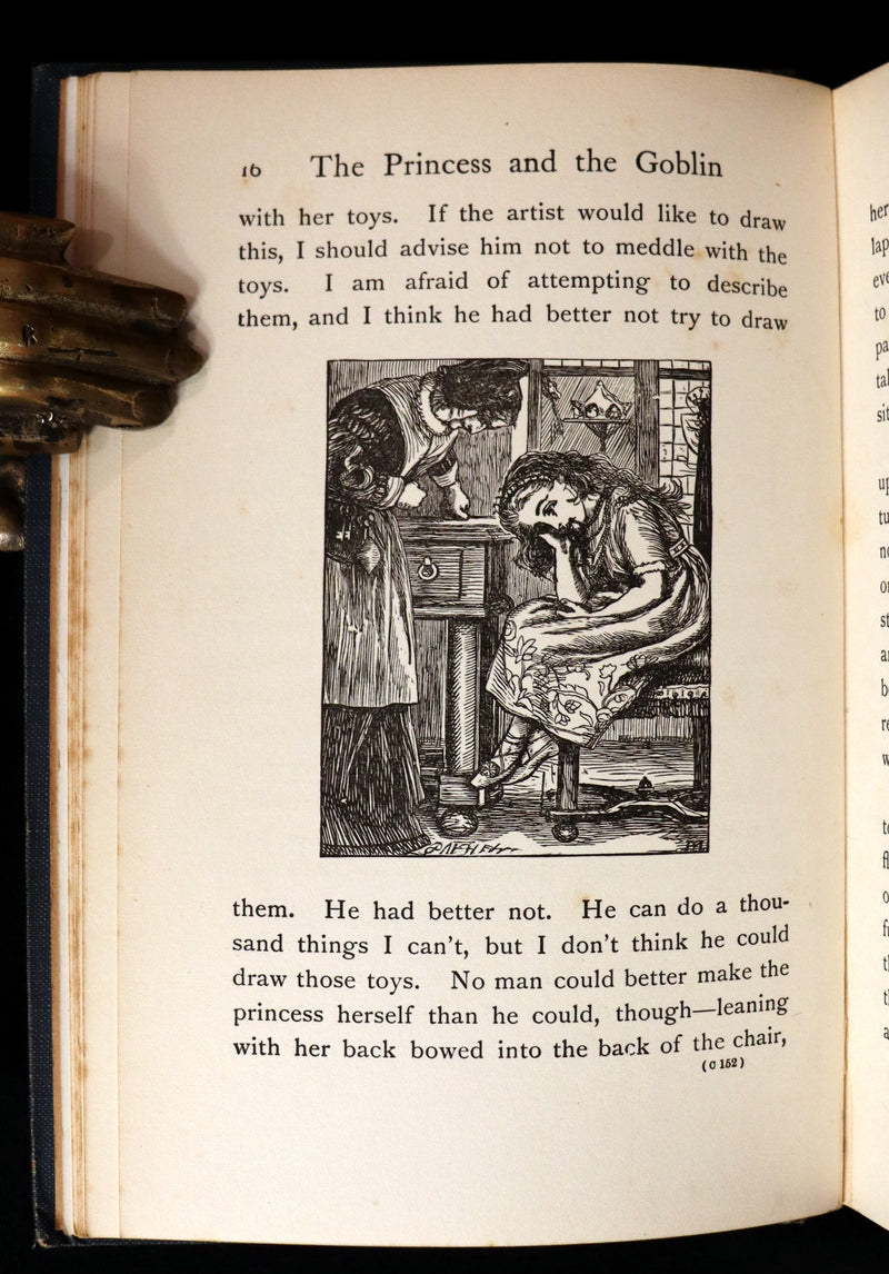 1911 Rare Edition - The PRINCESS and the GOBLIN by George MacDonald. Illustrated.