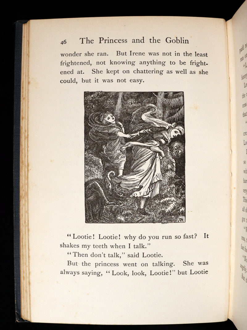 1911 Rare Edition - The PRINCESS and the GOBLIN by George MacDonald. Illustrated.