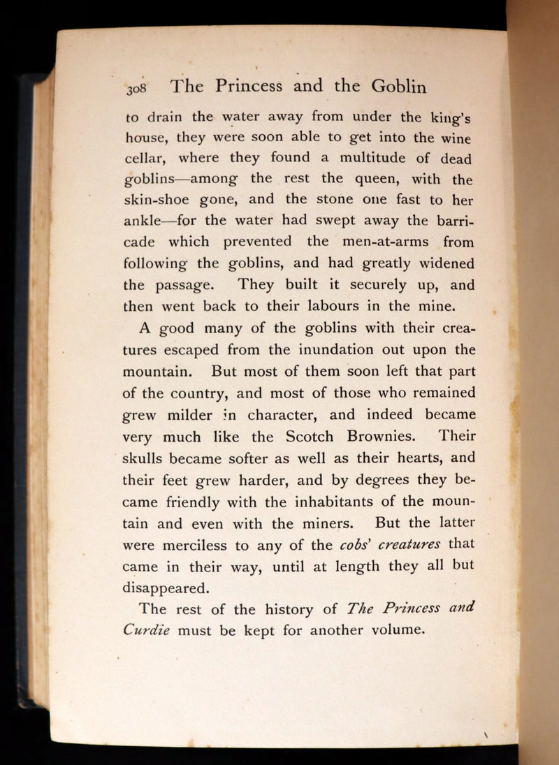 1911 Rare Edition - The PRINCESS and the GOBLIN by George MacDonald. Illustrated.