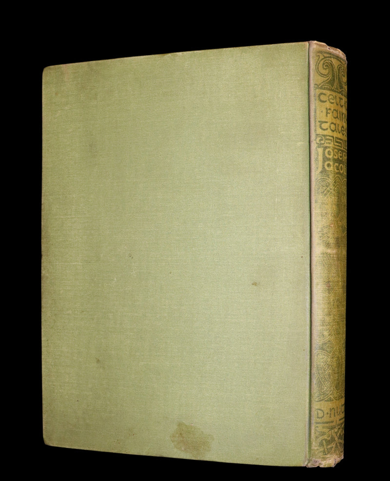 1892 Rare First Edition - CELTIC FAIRY TALES by J. Jacobs Illustrated by J.D. Batten.