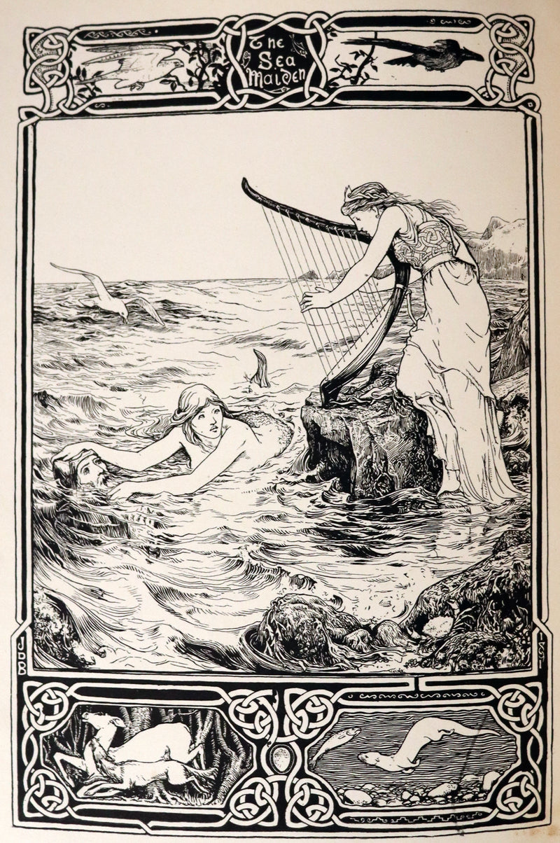 1892 Rare First Edition - CELTIC FAIRY TALES by J. Jacobs Illustrated by J.D. Batten.