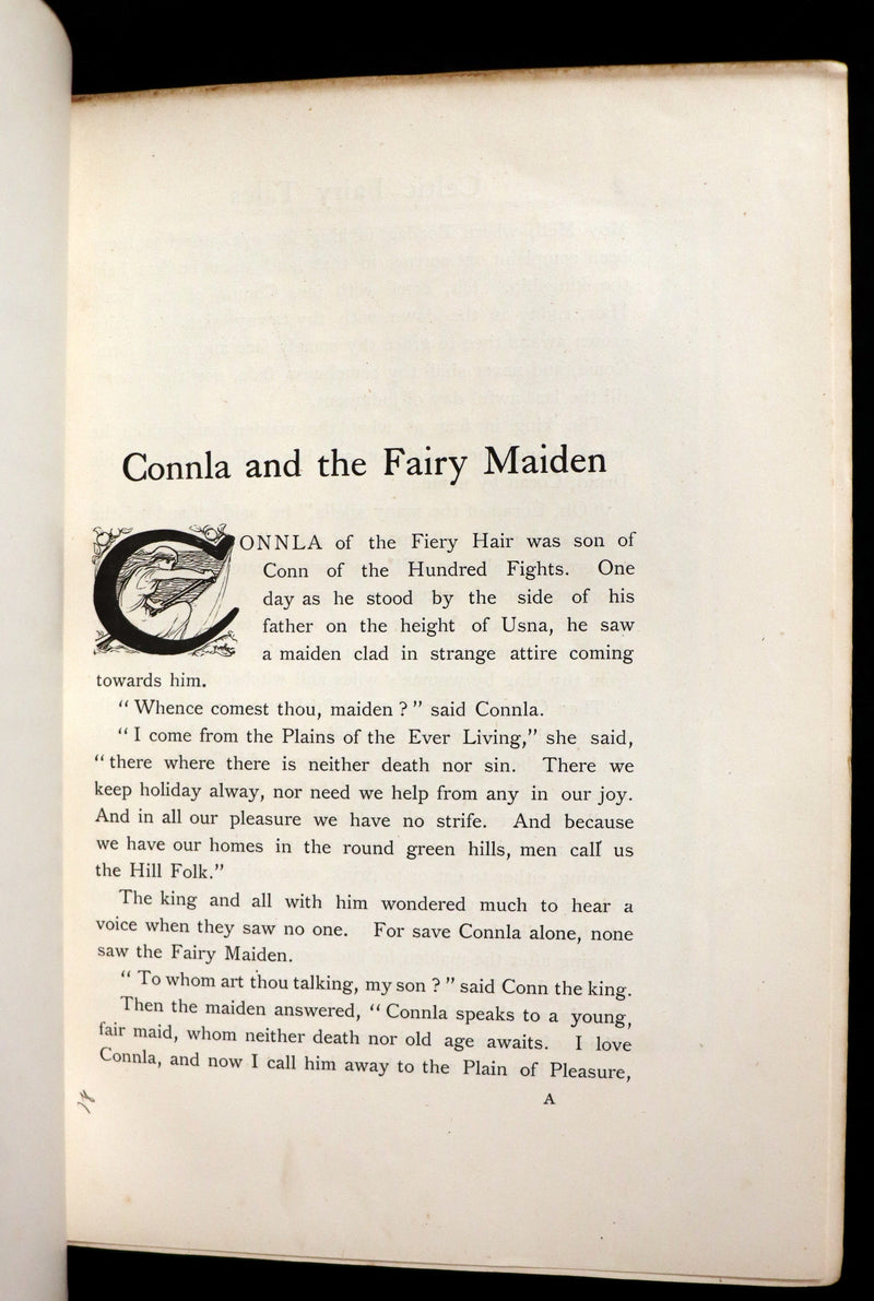 1892 Rare First Edition - CELTIC FAIRY TALES by J. Jacobs Illustrated by J.D. Batten.