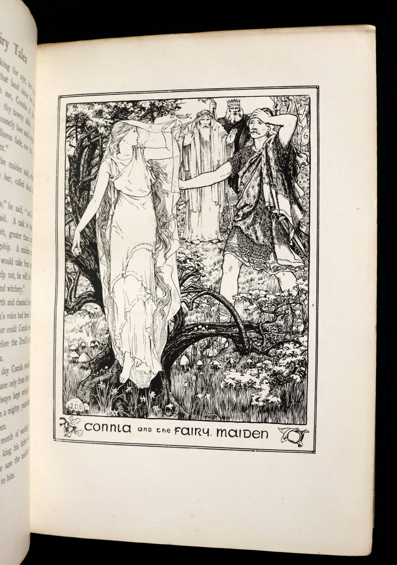 1892 Rare First Edition - CELTIC FAIRY TALES by J. Jacobs Illustrated by J.D. Batten.