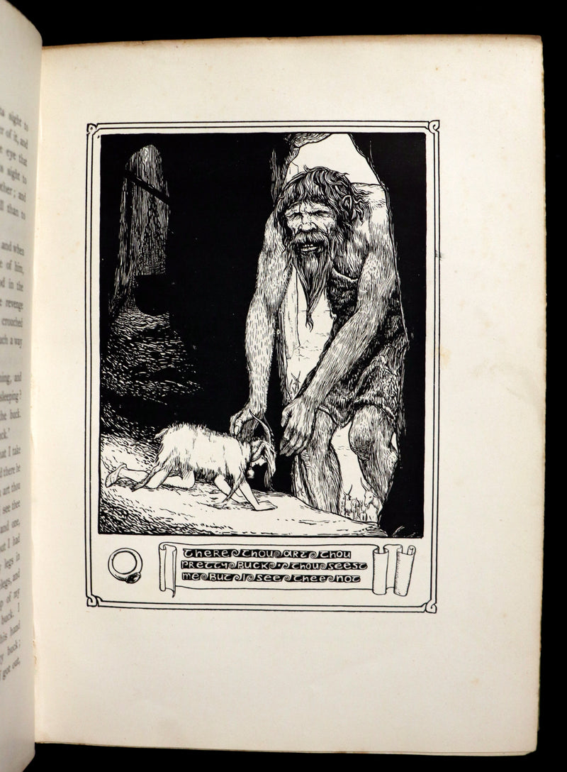 1892 Rare First Edition - CELTIC FAIRY TALES by J. Jacobs Illustrated by J.D. Batten.