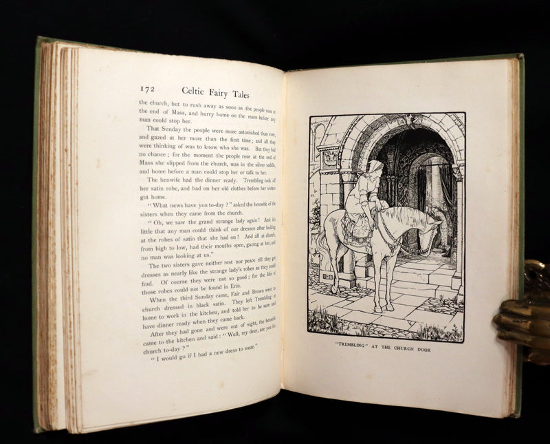 1892 Rare First Edition - CELTIC FAIRY TALES by J. Jacobs Illustrated by J.D. Batten.