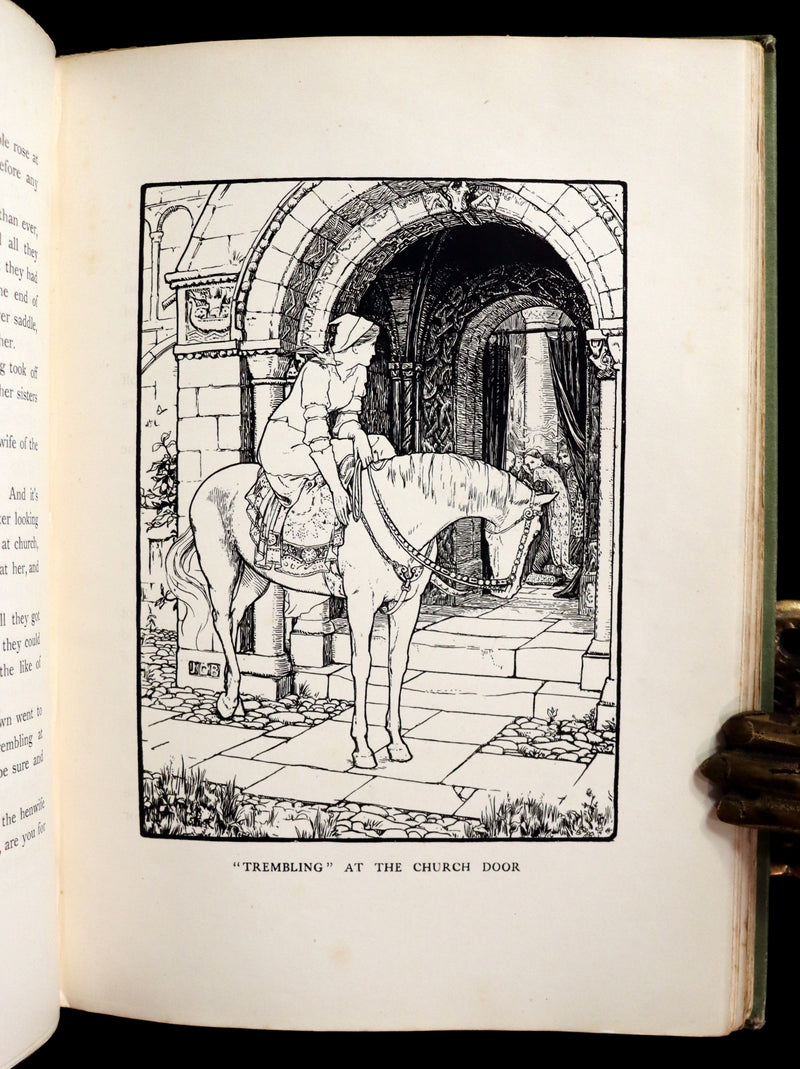 1892 Rare First Edition - CELTIC FAIRY TALES by J. Jacobs Illustrated by J.D. Batten.