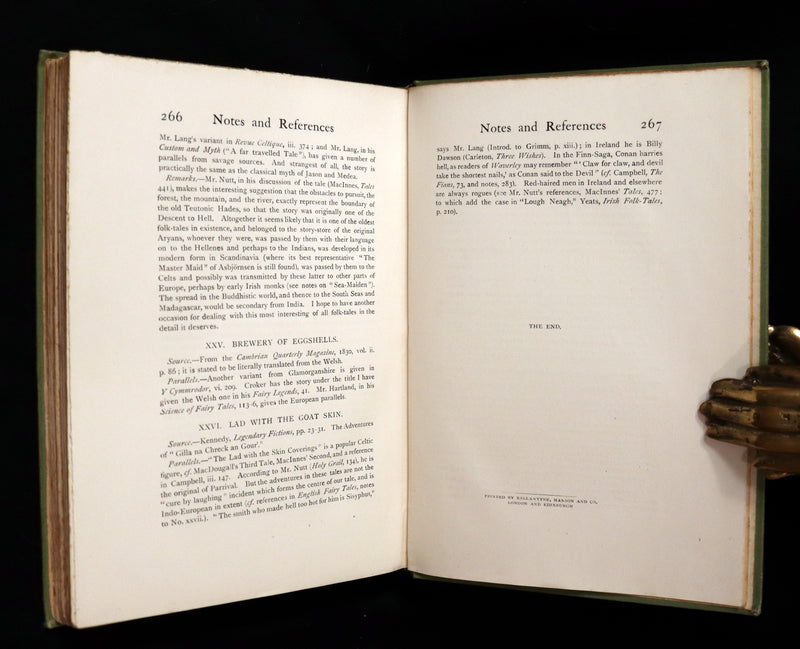 1892 Rare First Edition - CELTIC FAIRY TALES by J. Jacobs Illustrated by J.D. Batten.