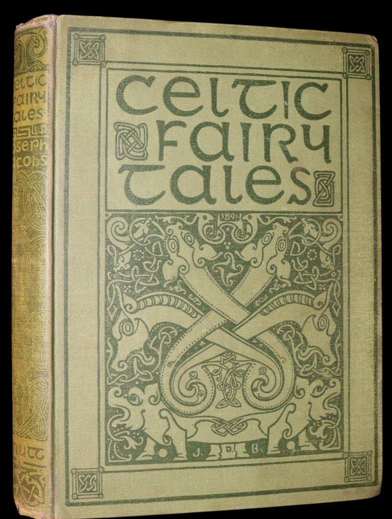 1892 Rare First Edition - CELTIC FAIRY TALES by J. Jacobs Illustrated by J.D. Batten.