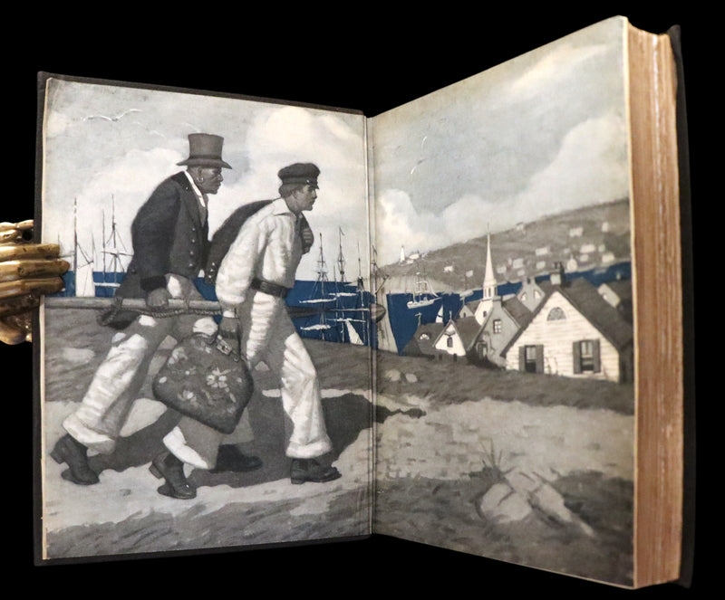 1922 Rare 1stED illustrated by Mead Schaeffer - MOBY DICK or The White Whale by Herman Melville.