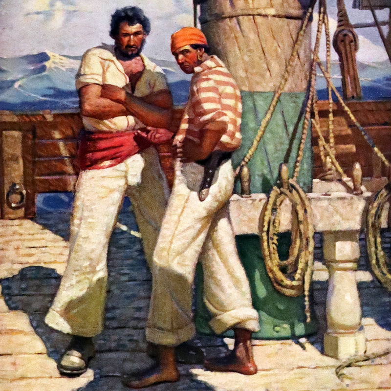 1922 Rare 1stED illustrated by Mead Schaeffer - MOBY DICK or The White Whale by Herman Melville.