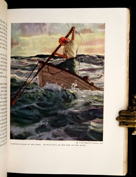 1922 Rare 1stED illustrated by Mead Schaeffer - MOBY DICK or The White Whale by Herman Melville.