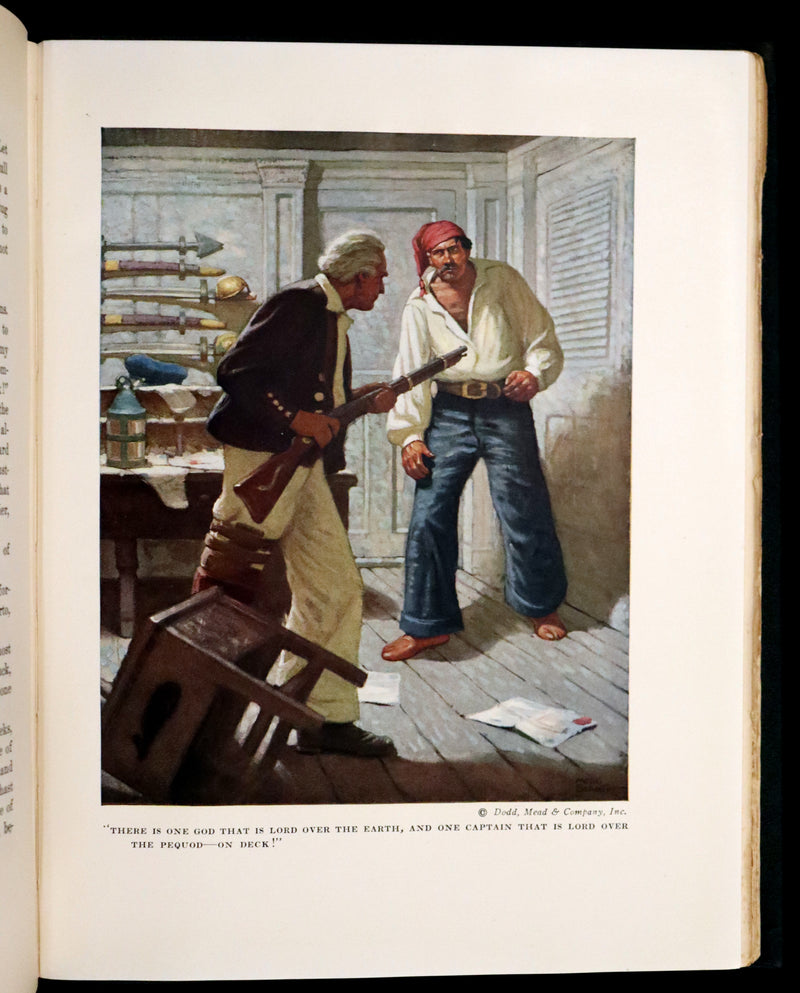 1922 Rare 1stED illustrated by Mead Schaeffer - MOBY DICK or The White Whale by Herman Melville.