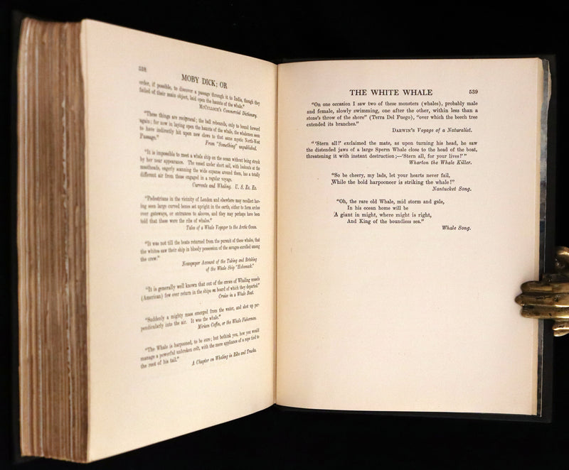 1922 Rare 1stED illustrated by Mead Schaeffer - MOBY DICK or The White Whale by Herman Melville.