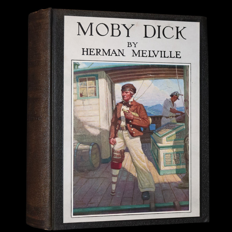 1922 Rare 1stED illustrated by Mead Schaeffer - MOBY DICK or The White Whale by Herman Melville.