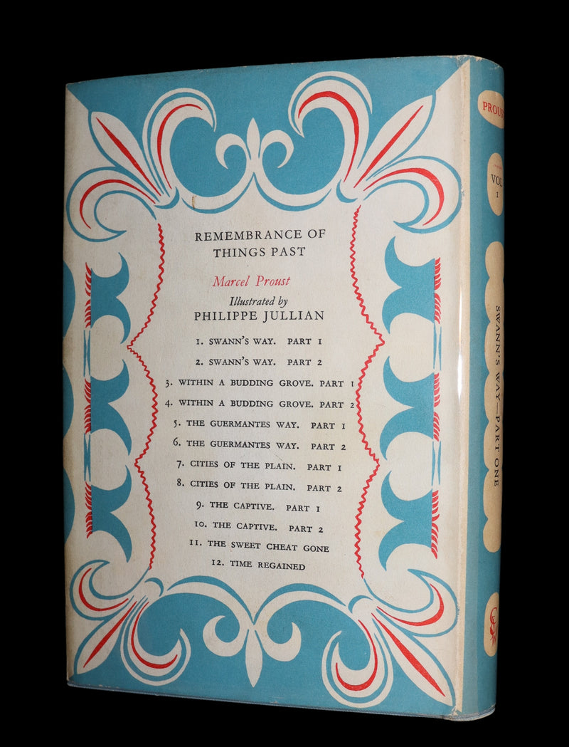 1966 Scarce Complete Book Set - Remembrance of Things Past (À la recherche du temps perdu) by Marcel Proust. Illustrated.