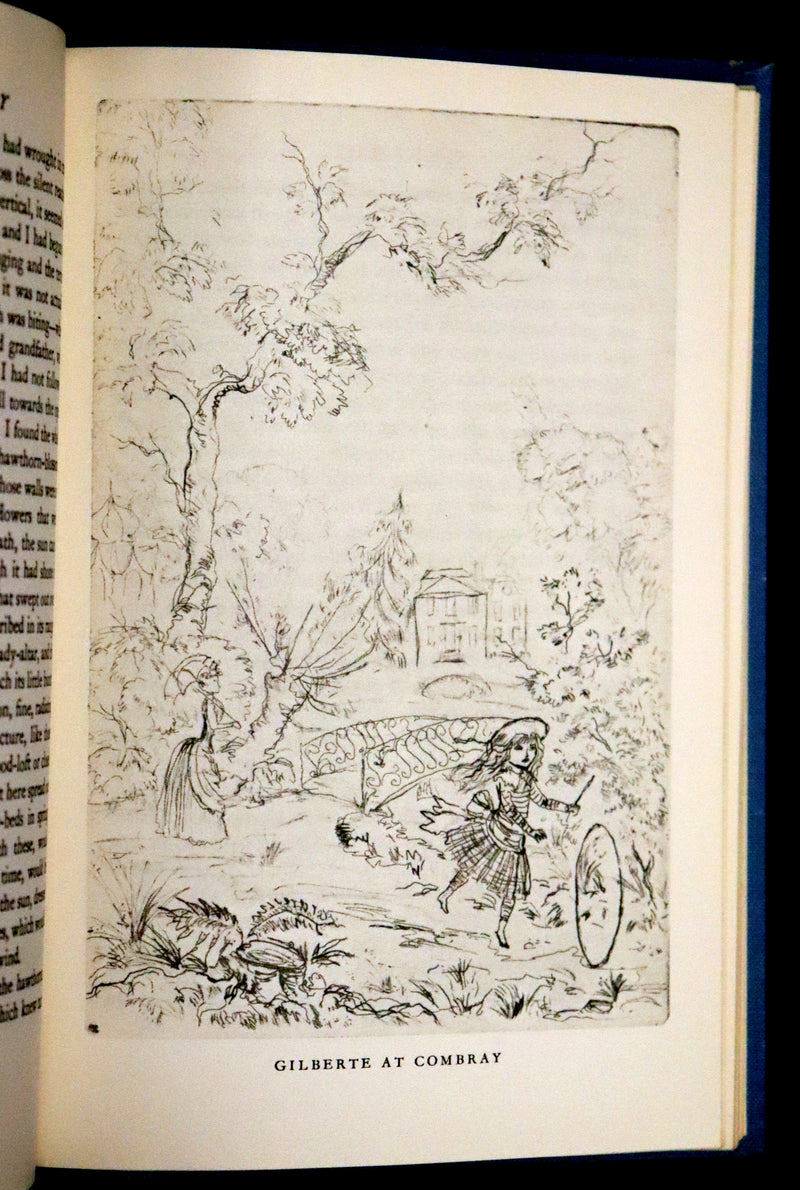 1966 Scarce Complete Book Set - Remembrance of Things Past (À la recherche du temps perdu) by Marcel Proust. Illustrated.