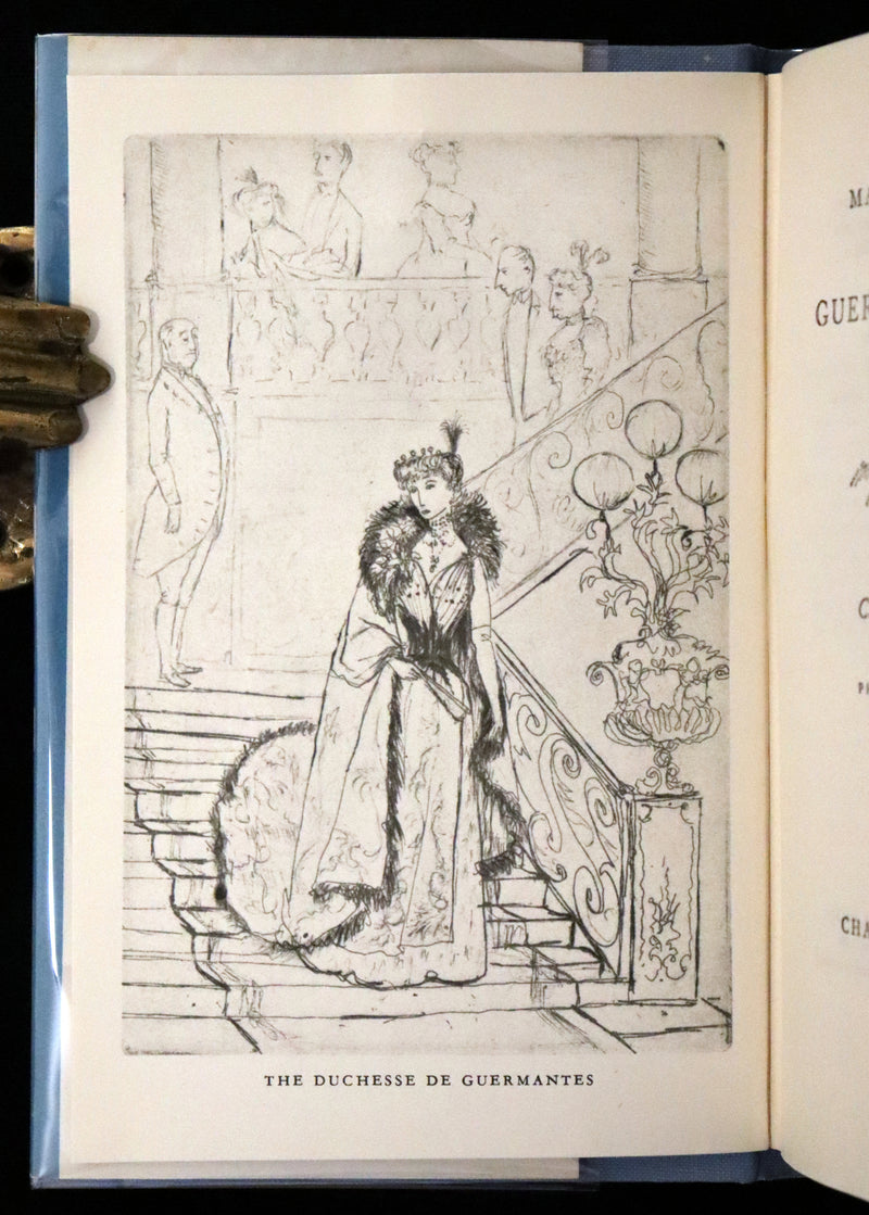 1966 Scarce Complete Book Set - Remembrance of Things Past (À la recherche du temps perdu) by Marcel Proust. Illustrated.