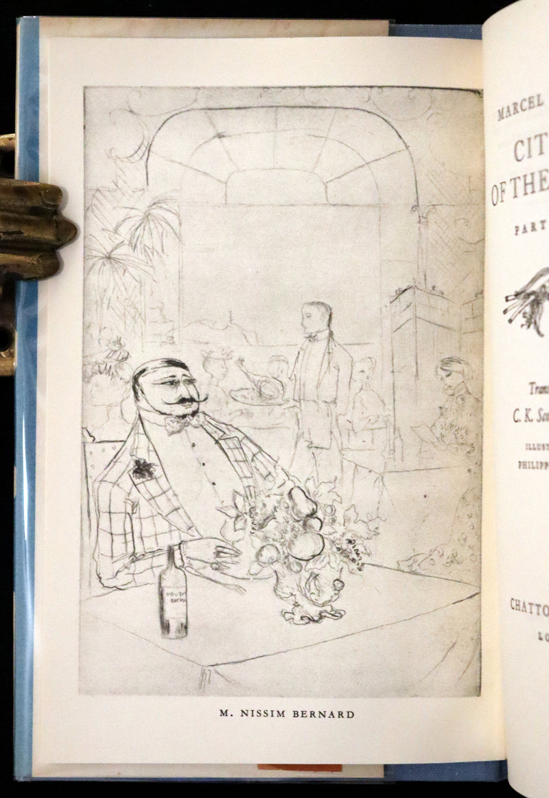 1966 Scarce Complete Book Set - Remembrance of Things Past (À la recherche du temps perdu) by Marcel Proust. Illustrated.