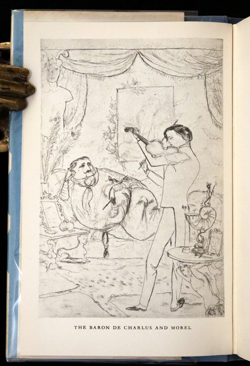 1966 Scarce Complete Book Set - Remembrance of Things Past (À la recherche du temps perdu) by Marcel Proust. Illustrated.