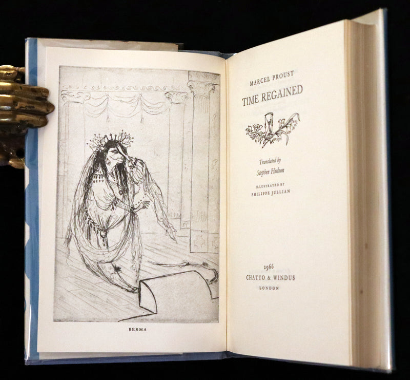 1966 Scarce Complete Book Set - Remembrance of Things Past (À la recherche du temps perdu) by Marcel Proust. Illustrated.