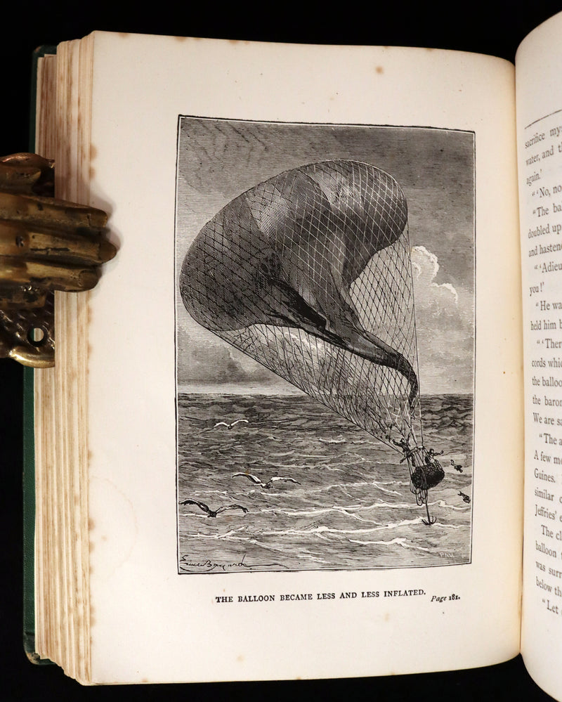 1875 Rare Second Edition - JULES VERNE - Dr. Ox's Experiment and Other Stories.