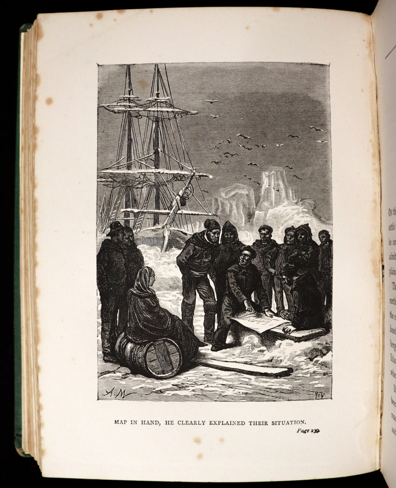 1875 Rare Second Edition - JULES VERNE - Dr. Ox's Experiment and Other Stories.