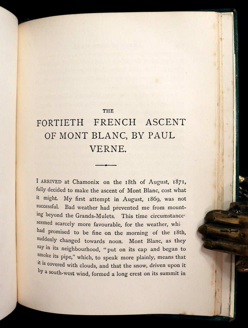 1875 Rare Second Edition - JULES VERNE - Dr. Ox's Experiment and Other Stories.