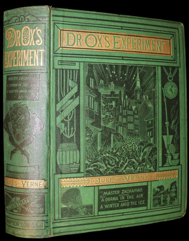 1875 Rare Second Edition - JULES VERNE - Dr. Ox's Experiment and Other Stories.