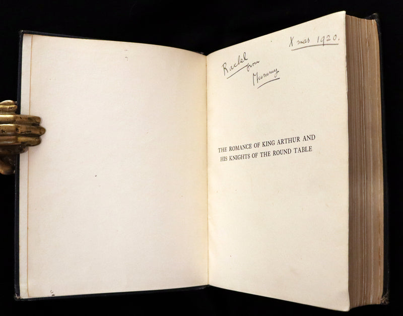 1917 Rare First Edition Book - The Romance of King Arthur and His Knights of the Round Table illustrated by RACKHAM.