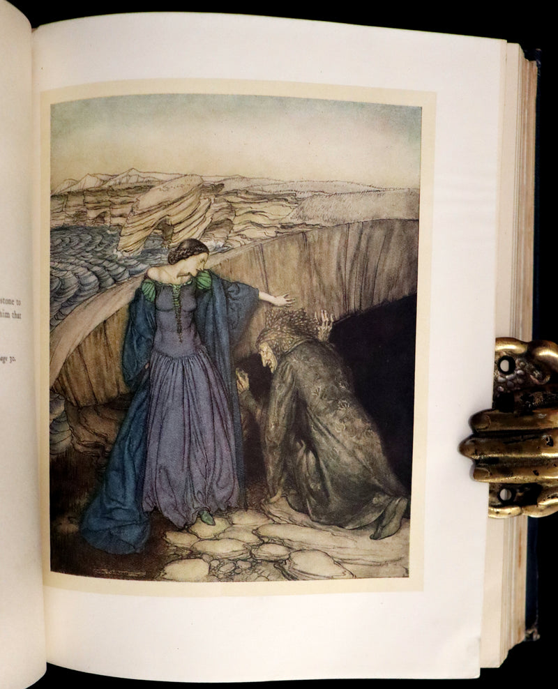 1917 Rare First Edition Book - The Romance of King Arthur and His Knights of the Round Table illustrated by RACKHAM.