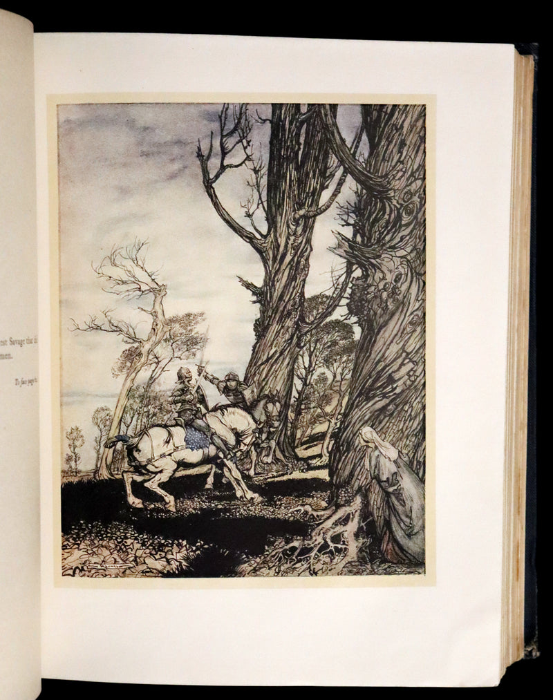 1917 Rare First Edition Book - The Romance of King Arthur and His Knights of the Round Table illustrated by RACKHAM.
