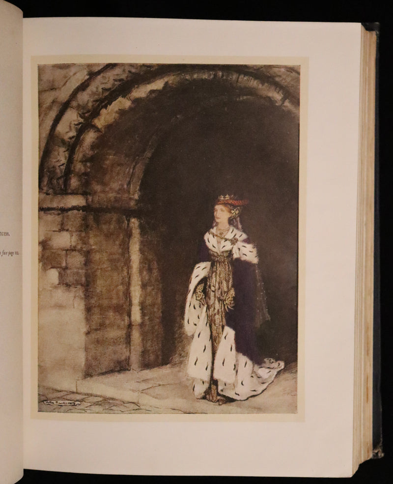 1917 Rare First Edition Book - The Romance of King Arthur and His Knights of the Round Table illustrated by RACKHAM.