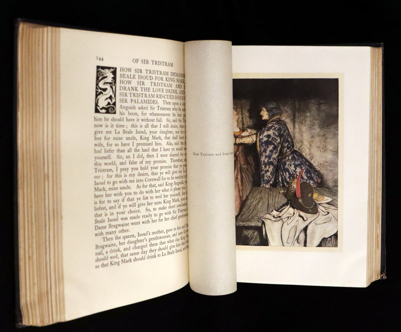 1917 Rare First Edition Book - The Romance of King Arthur and His Knights of the Round Table illustrated by RACKHAM.