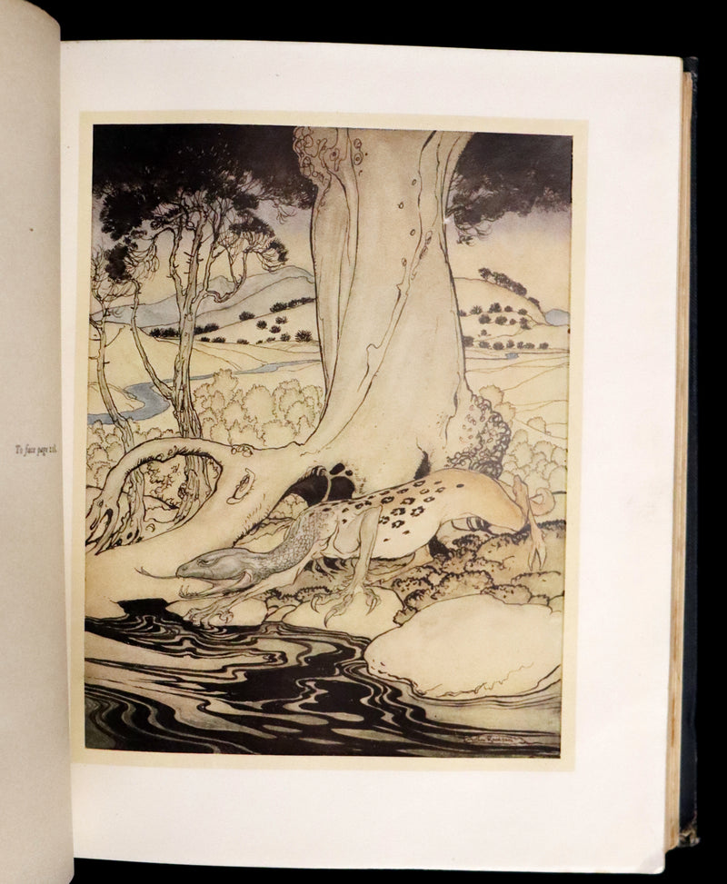 1917 Rare First Edition Book - The Romance of King Arthur and His Knights of the Round Table illustrated by RACKHAM.