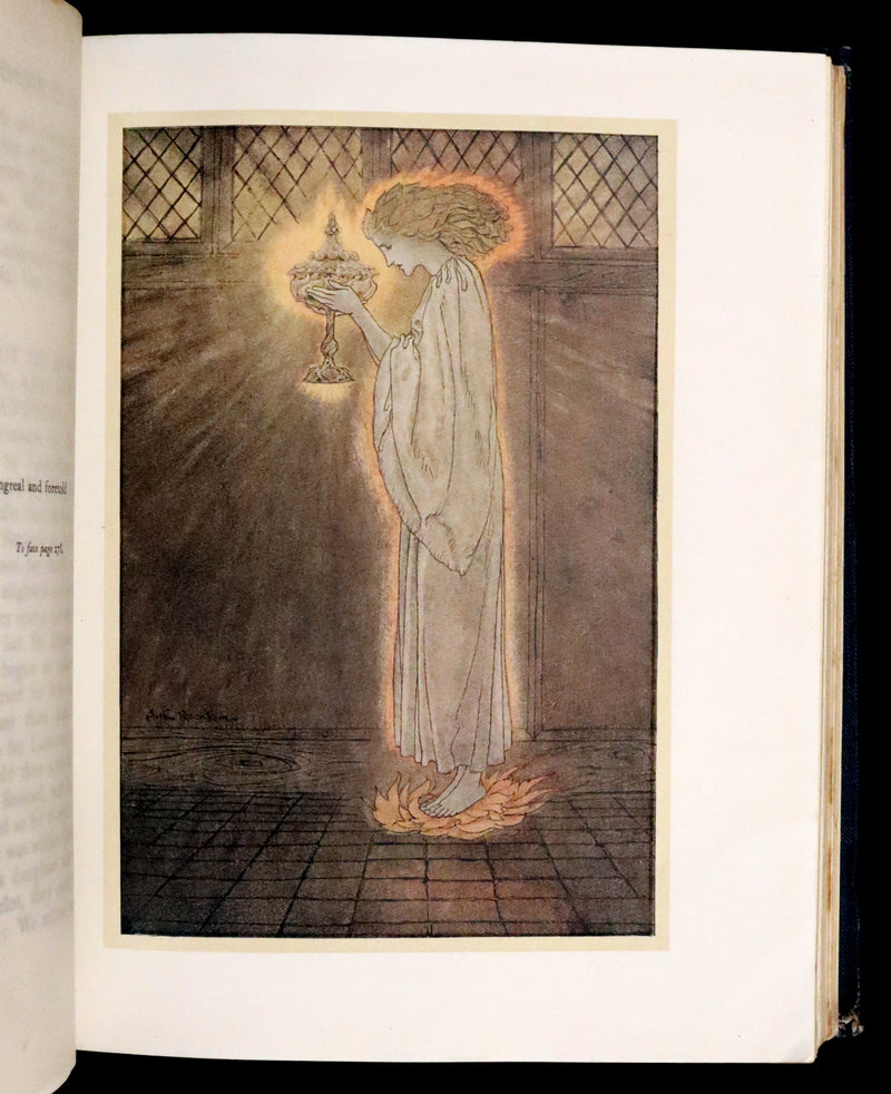 1917 Rare First Edition Book - The Romance of King Arthur and His Knights of the Round Table illustrated by RACKHAM.