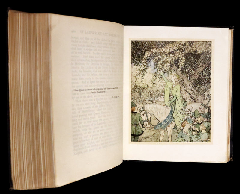1917 Rare First Edition Book - The Romance of King Arthur and His Knights of the Round Table illustrated by RACKHAM.
