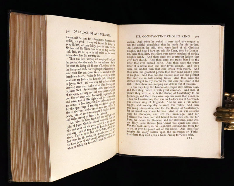 1917 Rare First Edition Book - The Romance of King Arthur and His Knights of the Round Table illustrated by RACKHAM.