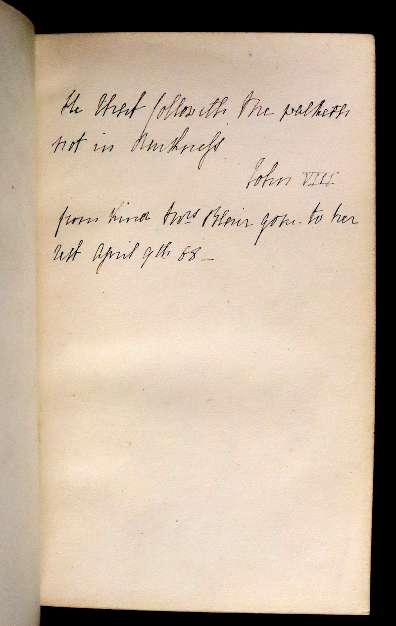1866 Rare Book in a Nice Morocco binding - Of The Imitation of Christ by Thomas à Kempis. In Four Books.