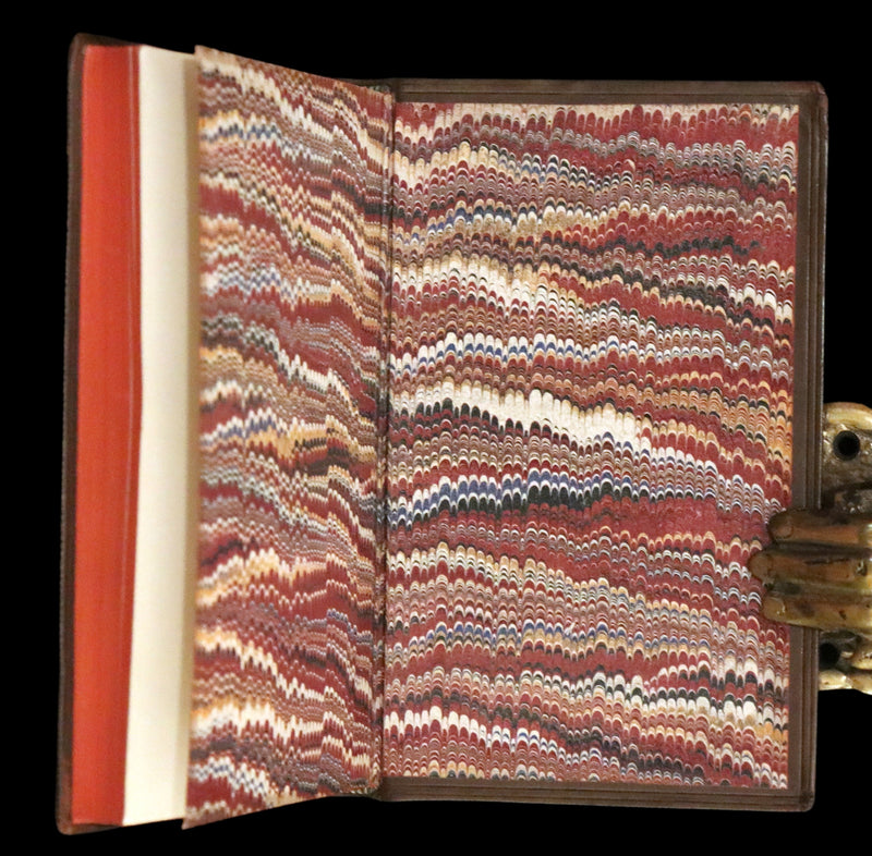 1866 Rare Book in a Nice Morocco binding - Of The Imitation of Christ by Thomas à Kempis. In Four Books.