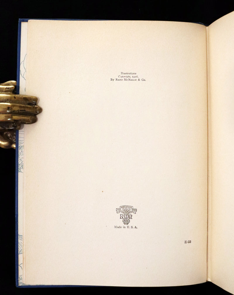 1916 Rare Book - Life and Adventures of Robinson Crusoe by Daniel Defoe. Illustrated by Milo Winter.