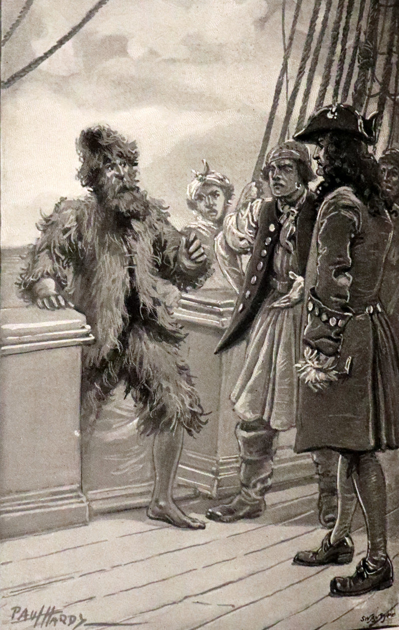 1895 Rare Pirate Book - The Life and Adventures of William Dampier with a History of The Buccaneers of America.