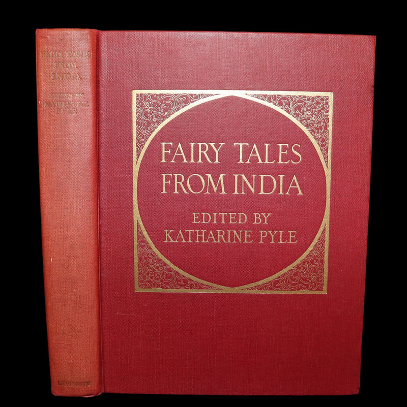 1926 Rare First Edition - Fairy Tales from India edited and illustrated by Katharine Pyle.