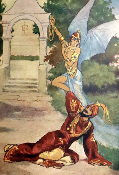 1926 Rare First Edition - Fairy Tales from India edited and illustrated by Katharine Pyle.