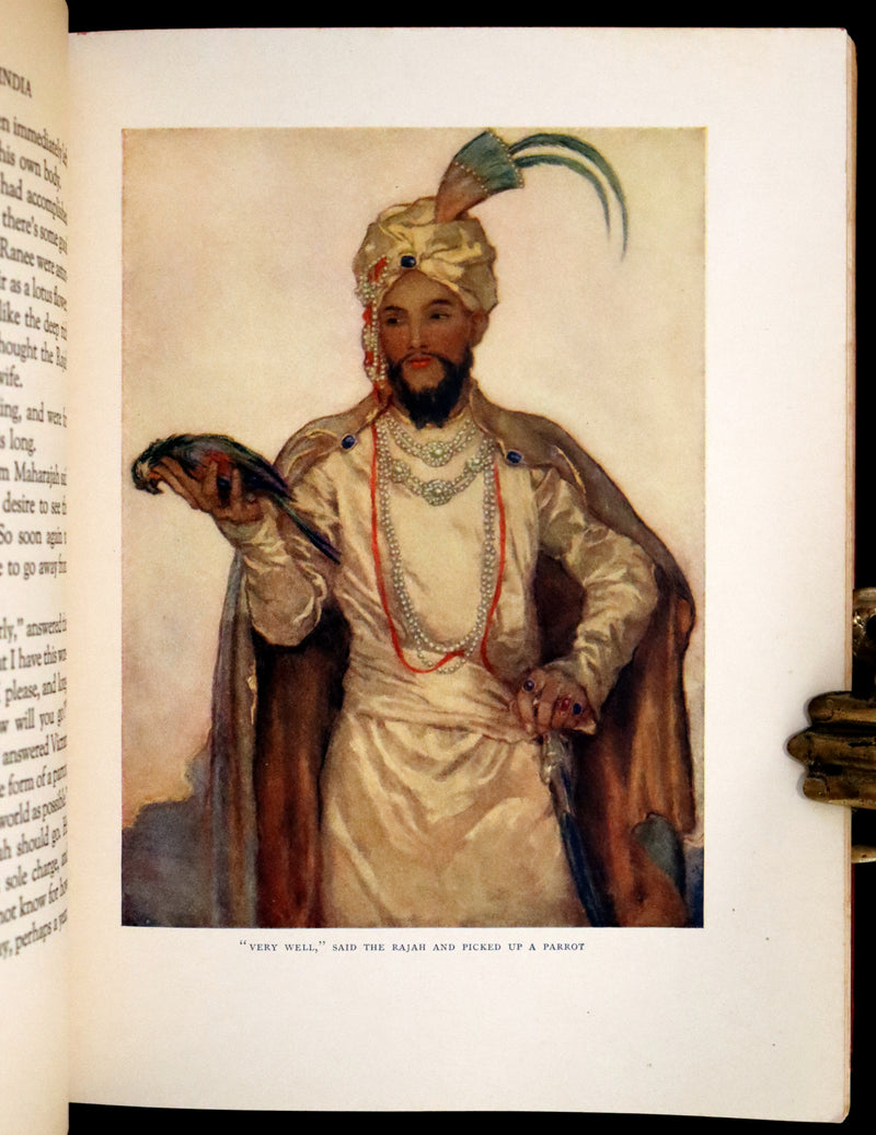 1926 Rare First Edition - Fairy Tales from India edited and illustrated by Katharine Pyle.