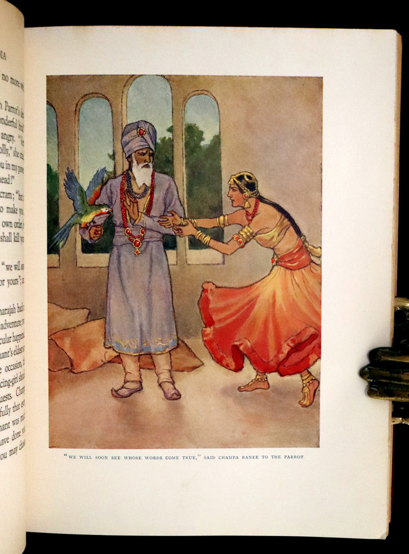 1926 Rare First Edition - Fairy Tales from India edited and illustrated by Katharine Pyle.
