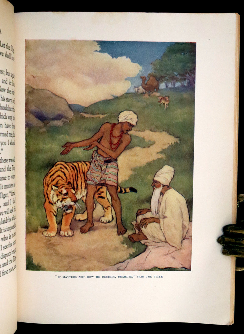 1926 Rare First Edition - Fairy Tales from India edited and illustrated by Katharine Pyle.