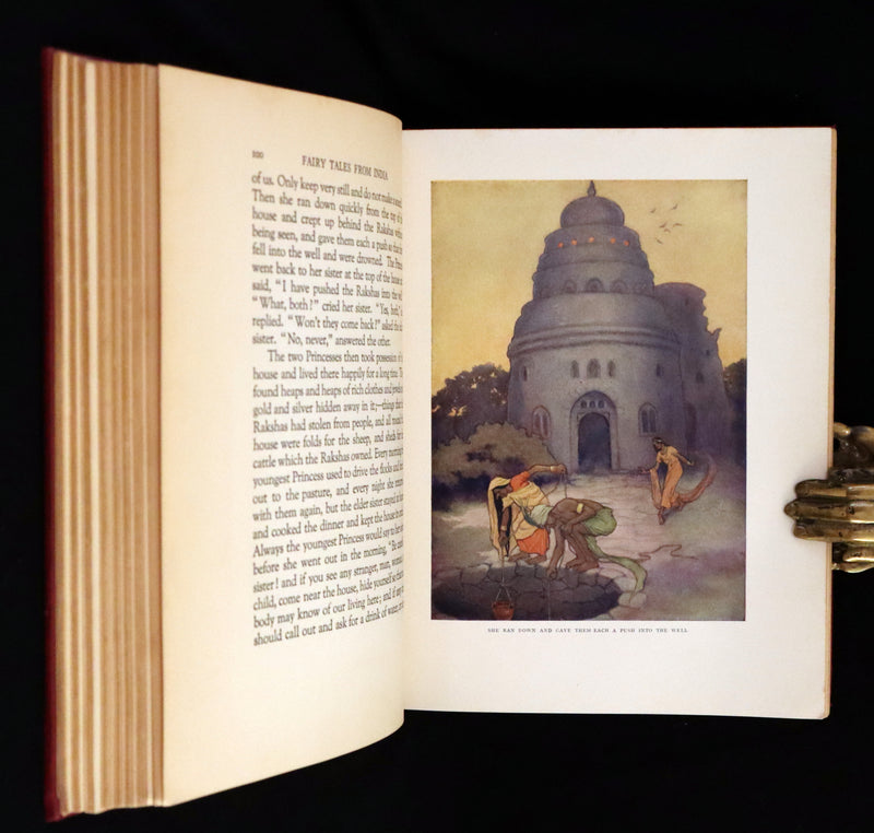 1926 Rare First Edition - Fairy Tales from India edited and illustrated by Katharine Pyle.