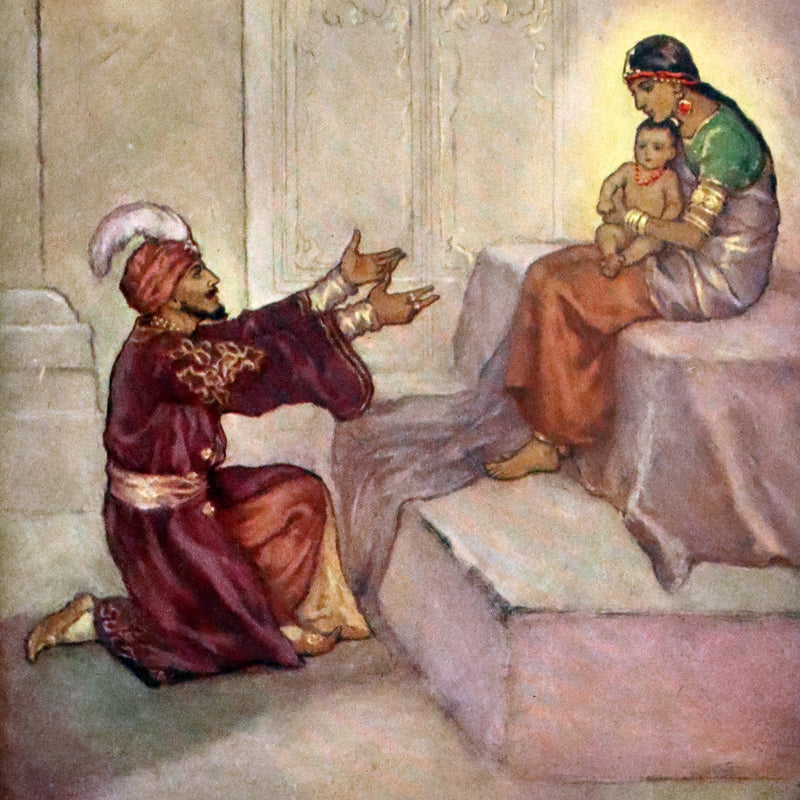 1926 Rare First Edition - Fairy Tales from India edited and illustrated by Katharine Pyle.