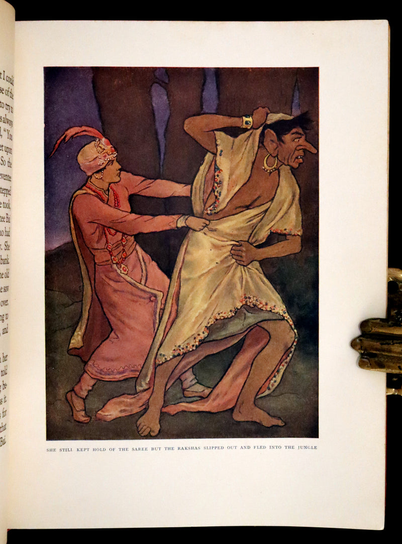 1926 Rare First Edition - Fairy Tales from India edited and illustrated by Katharine Pyle.