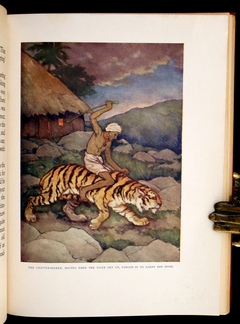 1926 Rare First Edition - Fairy Tales from India edited and illustrated by Katharine Pyle.